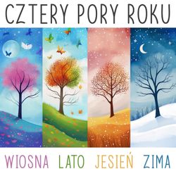 cover art for Kalejdoskop pór roku - podróże małych odkrywców