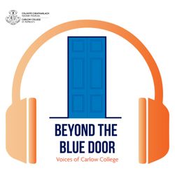 cover art for Beyond the Blue Door - Voices of Carlow College