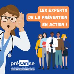 cover art for Les experts de la prévention en action