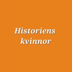 cover art for Historiens kvinnor