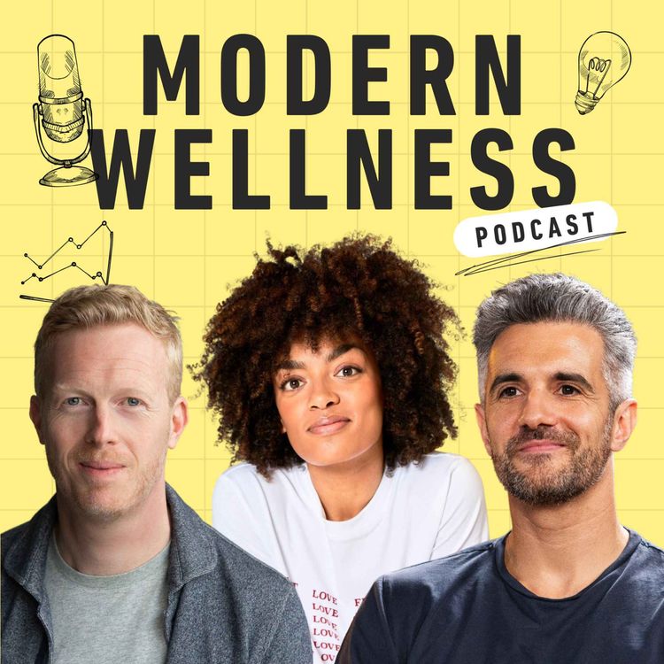 cover art for #35 Stress management at work, burnout in the tech sector & would you want 5 days in the office? Modern Wellness Live!