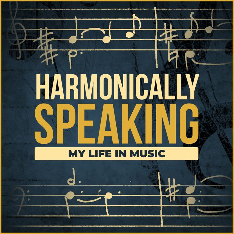 cover art for Harmonically Speaking Podcast Trailer