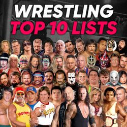 cover art for Pro Wrestling Top 10 Lists
