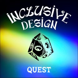 cover art for Inclusive Design Quest