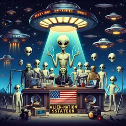 cover art for Alien-Nation Station