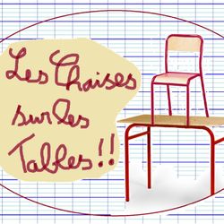 cover art for Les chaises sur les tables