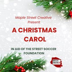 cover art for A Christmas Carol - In aid of Street Soccer Foundation