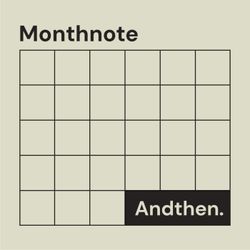 cover art for Monthnote