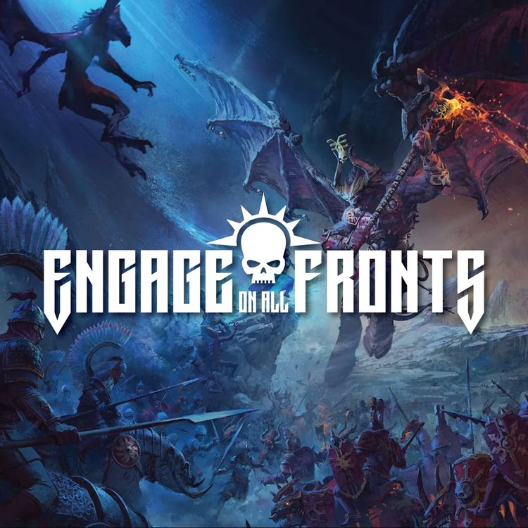cover art for Can Morgan tell us the ENTIRE history of 40k? - EOAF #3