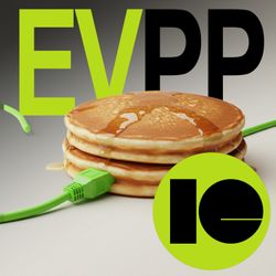 cover art for EVs, Politics & Pancakes