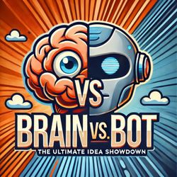 cover art for Brain vs Bot Podcast