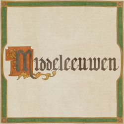 cover art for Middeleeuwen