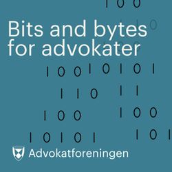 cover art for Bits and bytes for advokater