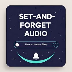 cover art for Set-and-Forget Audio