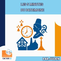 cover art for Les 5 minutes du Patrimoine