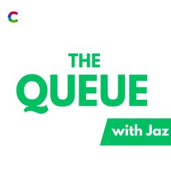 cover art for The Queue with Jaz