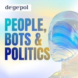 cover art for People, Bots & Politics