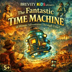 cover art for The Fantastic Time Machine - 10 Minute Adventures Through Time!