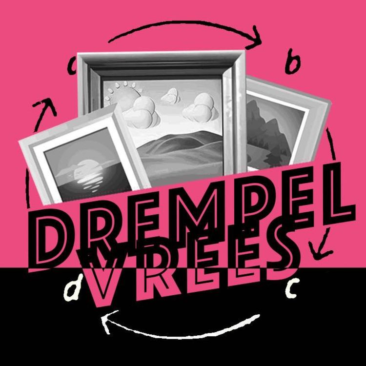 cover art for DREMPELVREES #01 Willem de Haan en Marie Reintjes bij RAAM ART SPACE en galerie VRIEND VAN BAVINK