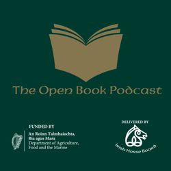 cover art for The Open Book Podcast