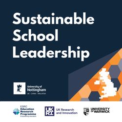 cover art for Sustainable School Leadership