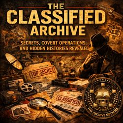 cover art for The Classified Archive - Secrets, covert operations, and hidden histories revealed