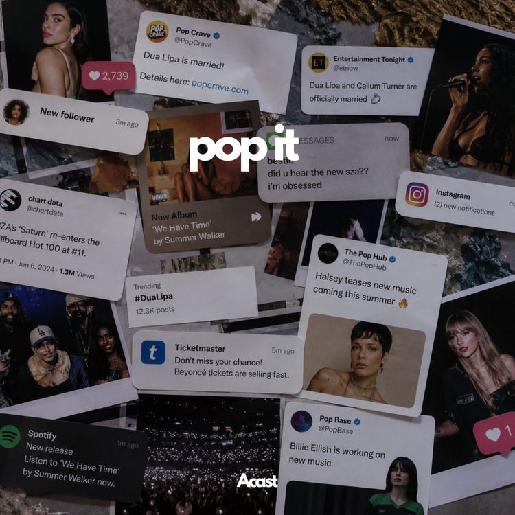cover art for 1-Pop it News : Dua lipa married / Le stade de France de Aya Nakamura etc