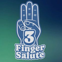 cover art for 3 Finger Salute Podcast