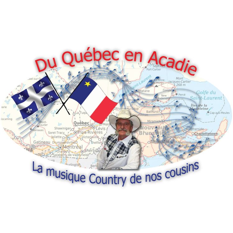 cover art for Du Québec en Acadie