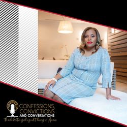 cover art for Confessions, Convictions and Conversations with April S. Davenport