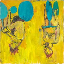 cover art for Baselitz. The Retrospective