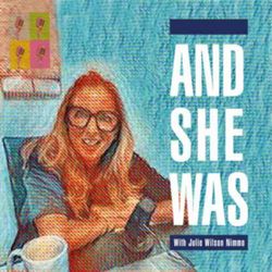 cover art for And She Was