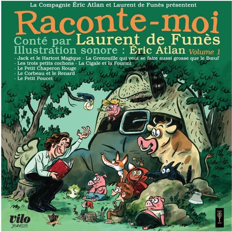 cover art for Le petit poucet conté par Laurent de Funès